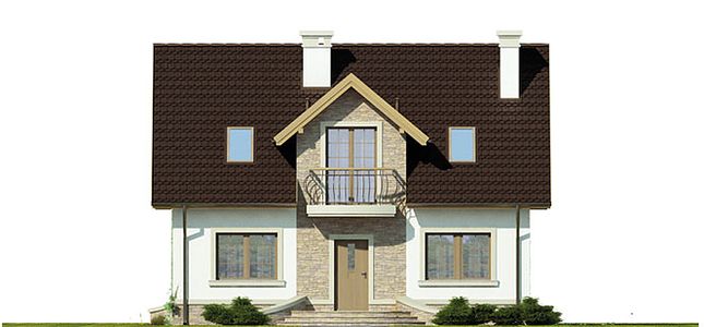 Фасад дома AEH-9531-25 Фасад дома AEH-9531-25